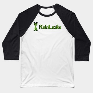 KekiLeaks Simple Logo Baseball T-Shirt